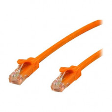 Bytecc Cat.6 UTP Patch Cable - RJ-45 Male Network - RJ-45 Male Network - 10ft - Orange C6EB-10O