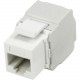 Startech.Com Cat 6 Keystone Jack white - Tool-less Type Cat. 6 Keystone Jack - Network Connector - RJ-45 - RJ-45 C6KEY2WH