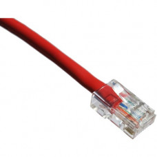 Axiom Cat.6 UTP Patch Network Cable - 1.50 ft Category 6 Network Cable for Network Device, Patch Panel, Switch, Router, Hub, Media Converter - First End: 1 x RJ-45 Male Network - Second End: 1 x RJ-45 Male Network - Patch Cable - Red C6NB-R18IN-AX