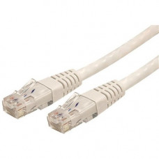 Startech.Com 10ft CAT6 Ethernet Cable - White Molded Gigabit CAT 6 Wire - 100W PoE RJ45 UTP 650MHz - Category 6 Network Patch Cord UL/TIA - 10ft White CAT6 Ethernet cable delivers Multi Gigabit 1/2.5/5Gbps & 10Gbps up to 160ft - 650MHz - Fluke tested 