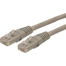 Startech.Com 2ft CAT6 Ethernet Cable - Gray Molded Gigabit CAT 6 Wire - 100W PoE RJ45 UTP 650MHz - Category 6 Network Patch Cord UL/TIA - 2ft Gray CAT6 Ethernet cable delivers Multi Gigabit 1/2.5/5Gbps & 10Gbps up to 160ft - 650MHz - Fluke tested to A