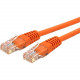 Startech.Com 6ft CAT6 Ethernet Cable - Orange Molded Gigabit CAT 6 Wire - 100W PoE RJ45 UTP 650MHz - Category 6 Network Patch Cord UL/TIA - 6ft Orange CAT6 Ethernet cable delivers Multi Gigabit 1/2.5/5Gbps & 10Gbps up to 160ft - 650MHz - Fluke tested 