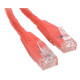 Startech.Com 6ft CAT6 Ethernet Cable - Red Molded Gigabit CAT 6 Wire - 100W PoE RJ45 UTP 650MHz - Category 6 Network Patch Cord UL/TIA - 6ft Red CAT6 Ethernet cable delivers Multi Gigabit 1/2.5/5Gbps & 10Gbps up to 160ft - 650MHz - Fluke tested to ANS