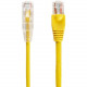 Black Box Slim-Net Cat.6 UTP Patch Network Cable - 1 ft Network Cable for Network Device - First End: 1 x RJ-45 Male Network - Second End: 1 x RJ-45 Male Network - Patch Cable - Yellow C6PC28-YL-01