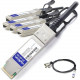 AddOn Fiber Optic Network Cable - 13.10 ft Fiber Optic Network Cable for Network Device - First End: 1 x QSFP+ Network - Second End: 4 x SFP+ Network - 5 GB/s - 1 Pack - TAA Compliant - TAA Compliance CAB-Q-S-4M-AO