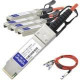 AddOn Arista Networks Compatible TAA Compliant 40GBase-AOC QSFP+ to 4xSFP+ Direct Attach Cable (850nm, MMF, 5m) - 100% compatible and guaranteed to work - TAA Compliance CAB-Q-S-AOC-5M-AO