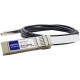 AddOn Cisco CAB-SFP-3M Compatible TAA Compliant 1000Base-CU SFP to SFP Direct Attach Cable (Passive Twinax, 3m) - 100% compatible and guaranteed to work - TAA Compliance CAB-SFP-3M-AO