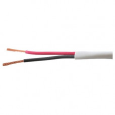 Comprehensive 2 Conductor 18AWG Stranded Plenum Speaker Cable 1000 Ft - for Speaker, Audio Device - 1000 ft - 1 x Bare Wire - 1 x Bare Wire - White CAC-18-2/P-1000