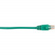 Black Box CAT5e Value Line Patch Cable, Stranded, Green, 7-ft. (2.1-m) - 7 ft Category 5e Network Cable for Network Device - First End: 1 x RJ-45 Male Network - Second End: 1 x RJ-45 Male Network - Patch Cable - Gold Plated Contact - Green - RoHS Complian