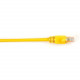 Black Box CAT5e Value Line Patch Cable, Stranded, Yellow, 3-ft. (0.9-m) - 3 ft Category 5e Network Cable for Network Device - First End: 1 x RJ-45 Male Network - Second End: 1 x RJ-45 Male Network - Patch Cable - Yellow - RoHS Compliance CAT5EPC-003-YL