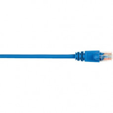 Black Box CAT5e Value Line Patch Cable, Stranded, Blue, 4-ft. (1.2-m), 5-Pack - 4 ft Category 5e Network Cable for Network Device - First End: 1 x RJ-45 Male Network - Second End: 1 x RJ-45 Male Network - Patch Cable - Gold Plated Contact - Blue - 5 Pack 