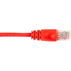 Black Box CAT5e Value Line Patch Cable, Stranded, Red, 4-ft. (1.2-m), 5-Pack - 4 ft Category 5e Network Cable for Network Device - First End: 1 x RJ-45 Male Network - Second End: 1 x RJ-45 Male Network - Patch Cable - Red - 5 Pack - RoHS Compliance CAT5EP