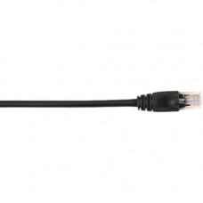 Black Box CAT5e Value Line Patch Cable, Stranded, Black, 5-ft. (1.5-m) - 5 ft Category 5e Network Cable for Network Device - First End: 1 x RJ-45 Male Network - Second End: 1 x RJ-45 Male Network - Patch Cable - Black - RoHS Compliance CAT5EPC-005-BK