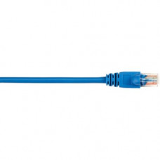 Black Box CAT5e Value Line Patch Cable, Stranded, Blue, 5-ft. (1.5-m), 10-Pack - 5 ft Category 5e Network Cable for Network Device - First End: 1 x RJ-45 Male Network - Second End: 1 x RJ-45 Male Network - Patch Cable - Gold Plated Contact - Blue - 10 Pac