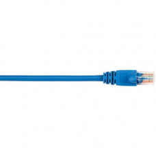 Black Box CAT5e Value Line Patch Cable, Stranded, Blue, 5-ft. (1.5-m), 5-Pack - 5 ft Category 5e Network Cable for Network Device - First End: 1 x RJ-45 Male Network - Second End: 1 x RJ-45 Male Network - Patch Cable - Gold Plated Contact - Blue - 5 Pack 