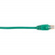 Black Box CAT5e Value Line Patch Cable, Stranded, Green, 7-ft. (2.1-m), 10-Pack - 7 ft Category 5e Network Cable for Network Device - First End: 1 x RJ-45 Male Network - Second End: 1 x RJ-45 Male Network - Patch Cable - Gold Plated Contact - Green - 10 P