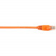 Black Box CAT5e Value Line Patch Cable, Stranded, Orange, 5-ft. (1.5-m) - 5 ft Category 5e Network Cable for Network Device - First End: 1 x RJ-45 Male Network - Second End: 1 x RJ-45 Male Network - Patch Cable - Orange - RoHS Compliance CAT5EPC-005-OR