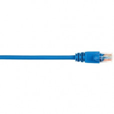 Black Box CAT5e Value Line Patch Cable, Stranded, Blue, 6-ft. (1.8-m) - 6 ft Category 5e Network Cable for Network Device - First End: 1 x RJ-45 Male Network - Second End: 1 x RJ-45 Male Network - Patch Cable - Blue CAT5EPC-006-BL