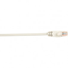 Black Box Connect CAT5e 100-MHz Stranded Ethernet Patch Cable - 6 ft Category 5e Network Cable for Network Device - First End: 1 x RJ-45 Male Network - Second End: 1 x RJ-45 Male Network - Patch Cable - Gold-flash Plated Contact - Gray - 5 Pack CAT5EPC-00