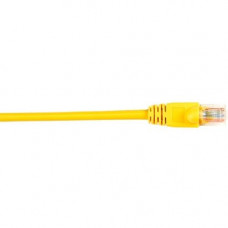 Black Box CAT5e Value Line Patch Cable, Stranded, Yellow, 2-ft. (0.6-m) - 2 ft Category 5e Network Cable for Network Device - First End: 1 x RJ-45 Male Network - Second End: 1 x RJ-45 Male Network - Patch Cable - Yellow CAT5EPC-002-YL