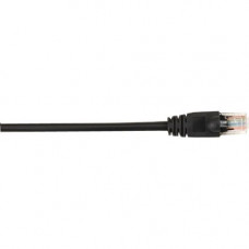 Black Box CAT5e Value Line Patch Cable, Stranded, Black, 6-ft. (1.8-m), 5-Pack - 6 ft Category 5e Network Cable for Network Device - First End: 1 x RJ-45 Male Network - Second End: 1 x RJ-45 Male Network - Patch Cable - Black - 5 Pack - RoHS Compliance CA