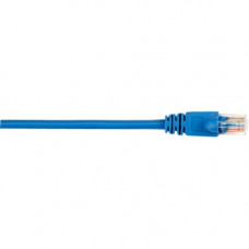 Black Box CAT5e Value Line Patch Cable, Stranded, Blue, 10-Ft. (3.0-m), 25-Pack - 10 ft Category 5e Network Cable for Network Device - First End: 1 x RJ-45 Male Network - Second End: 1 x RJ-45 Male Network - Patch Cable - Gold Plated Contact - Blue - 25 P