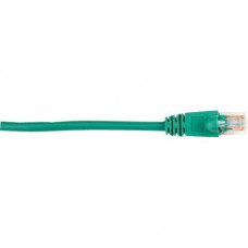 Black Box CAT5e Value Line Patch Cable, Stranded, Green, 6-ft. (1.8-m), 5-Pack - 6 ft Category 5e Network Cable for Network Device - First End: 1 x RJ-45 Male Network - Second End: 1 x RJ-45 Male Network - Patch Cable - Gold Plated Contact - Green - 5 Pac