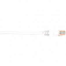 Black Box CAT5e Value Line Patch Cable, Stranded, White, 1-ft. (0.3-m) - 1 ft Category 5e Network Cable for Network Device - First End: 1 x RJ-45 Male Network - Second End: 1 x RJ-45 Male Network - Patch Cable - White - RoHS Compliance CAT5EPC-001-WH