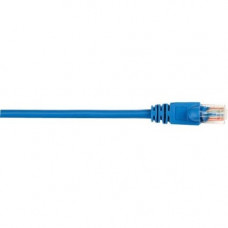 Black Box CAT5e Value Line Patch Cable, Stranded, Blue, 20-ft. (6.0-m), 25-Pack - 20 ft Category 5e Network Cable for Network Device - First End: 1 x RJ-45 Male Network - Second End: 1 x RJ-45 Male Network - Patch Cable - Gold Plated Contact - Blue - 25 P