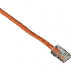 Black Box Cat.6 UTP Patch Network Cable - 5 ft Category 6a Network Cable for Network Device - First End: 1 x RJ-45 Male Network - Second End: 1 x RJ-45 Male Network - Patch Cable - Gold-flash Plated Contact - Orange CAT6PC-B-005-OR
