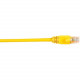 Black Box CAT5e Value Line Patch Cable, Stranded, Yellow, 25-ft. (7.5-m), 25-Pack - 25 ft Category 5e Network Cable for Network Device - First End: 1 x RJ-45 Male Network - Second End: 1 x RJ-45 Male Network - Patch Cable - Yellow - 25 Pack - RoHS Complia