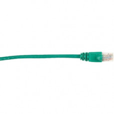 Black Box CAT6 Value Line Patch Cable, Stranded, Green, 3-ft. (0.9-m), 5-Pack - 3 ft Category 6 Network Cable for Network Device - First End: 1 x RJ-45 Male Network - Second End: 1 x RJ-45 Male Network - Patch Cable - Gold Plated Contact - Green - 5 Pack 