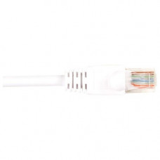 Black Box CAT6 Value Line Patch Cable, Stranded, White, 3-ft. (0.9-m), 25-Pack - 3 ft Category 6 Network Cable for Network Device - First End: 1 x RJ-45 Male Network - Second End: 1 x RJ-45 Male Network - Patch Cable - Gold Plated Contact - White - 25 Pac