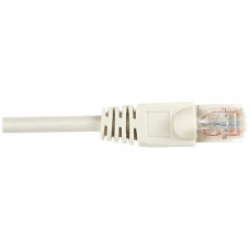 Black Box Connect CAT6 250 MHz Ethernet Patch Cable - UTP, PVC, Snagless, Gray, 20 ft. - 20 ft Category 6 Network Cable for Network Device - First End: 1 x RJ-45 Male Network - Second End: 1 x RJ-45 Male Network - Patch Cable - Gold Plated Contact - Gray 
