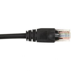 Black Box CAT6 Value Line Patch Cable, Stranded, Black, 10-ft. (3.0-m), 25-Pack - 10 ft Category 6 Network Cable for Network Device - First End: 1 x RJ-45 Male Network - Second End: 1 x RJ-45 Male Network - Patch Cable - Gold Plated Contact - Black - 25 P