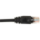 Black Box CAT6 Value Line Patch Cable, Stranded, Black, 5-ft. (1.5-m) - 5 ft Category 6 Network Cable for Network Device - First End: 1 x RJ-45 Male Network - Second End: 1 x RJ-45 Male Network - Patch Cable - Gold Plated Contact - Black - 5 Pack - RoHS C