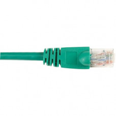 Black Box CAT6 Value Line Patch Cable, Stranded, Green, 6-ft. (1.8-m), 5-Pack - 6 ft Category 6 Network Cable for Network Device - First End: 1 x RJ-45 Male Network - Second End: 1 x RJ-45 Male Network - Patch Cable - Gold Plated Contact - Green - 5 Pack 