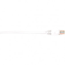 Black Box CAT6 Value Line Patch Cable, Stranded, White, 15-ft. (4.5-m), 25-Pack - Category 6 for Network Device - Patch Cable - 15 ft - 25 Pack - 1 x RJ-45 Male Network - 1 x RJ-45 Male Network - Gold Plated Contact - White - RoHS Compliance CAT6PC-015-WH