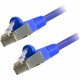 Comprehensive Cat6 Snagless Shielded Ethernet Cables, Blue, 50ft - 50 ft Category 6 Network Cable for Network Device - First End: 1 x RJ-45 Male Network - Second End: 1 x RJ-45 Male Network - 125 MB/s - Patch Cable - Shielding - Nickel Plated Connector - 