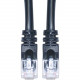SIIG CB-5E0111-S1 Cat.5e UTP Cable - 3 ft Category 5e Network Cable - First End: 1 x RJ-45 Male Network - Second End: 1 x RJ-45 Male Network - Black CB-5E0111-S1