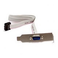 Supermicro Com Port Serial Cable - DB-9 Male Serial - 16.4ft CBL-0010-LP