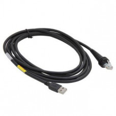 Honeywell USB Data Transfer Cable - 9.84 ft USB Data Transfer Cable for Scanner - Type A USB - Black - TAA Compliance CBL-500-300-S00-07