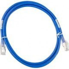 Supermicro RJ45 Cat6a 550MHz Rated Blue 6 FT Patch Cable, 24AWG - 6 ft Category 6a Network Cable for Network Device - First End: 1 x RJ-45 Male Network - Second End: 1 x RJ-45 Male Network - Patch Cable - Blue CBL-NTWK-0605