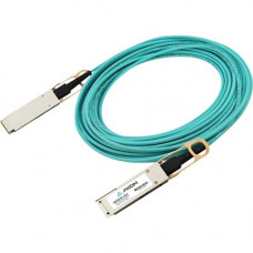 Axiom 40GBase-AOC QSFP Direct-attach Active Optical Cable, 25-meter - 82.02 ft Fiber Optic Network Cable for Network Device - QSFP Network - QSFP Network - 5 GB/s - Green QSFP-H40G-AOC25M-AX