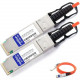 AddOn Fiber Optic Network Cable - 65.60 ft Fiber Optic Network Cable for Network Device - First End: 1 x QSFP+ Network - Second End: 1 x QSFP+ Network - 5 GB/s - 1 Pack - TAA Compliant - TAA Compliance CBL-QSFP-40GE-20M-AO