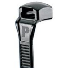 PANDUIT Contour-Ty Weather Resistant Cable Tie - Black - 100 Pack - TAA Compliance CBR6LH-C0