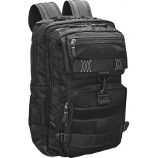 V7 Elite Black Ops CBX16-OPS-BLK Carrying Case (Backpack) for 16" to 16.1" Notebook - Black - Water Resistant Bottom - 600D Polyester, Plastic Zipper Pull, 210D Polyester Lining - Shoulder Strap, Trolley Strap - 7.66 gal Volume Capacity CBX16-OP