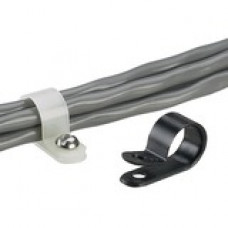 Panduit Cable Clamp - Black - 100 Pack - Nylon 6.6 - TAA Compliance CCS31-S8-C0