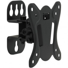 SIIG LCD TV Monitor Wall Mount - 10" to 27" - VESA 75x75mm and 100x100mm - Tilting Bracket Design - TAA Compliance CE-MT3C11-S1