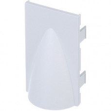 Panduit Cable Pass-through - White - 1 Pack - Acrylonitrile Butadiene Styrene (ABS) CHBHWH